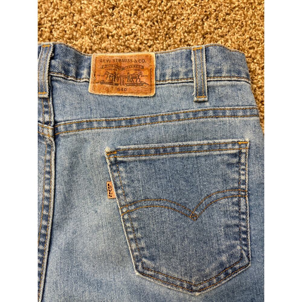 Vintage VTG Levi's 540 Jeans 90's Made In USA Brown Tab Mens Size 36x34